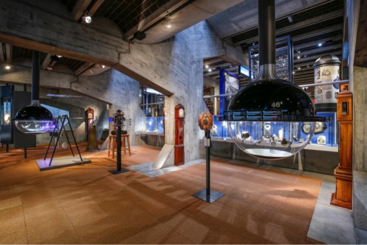 Innenansicht des Museums | Musée International d'Horlogerie | La Chaux-de-Fonds