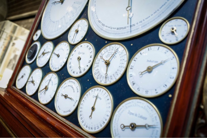 Astronomische Uhr von Delvart | Musée International d'Horlogerie | La Chaux-de-Fonds